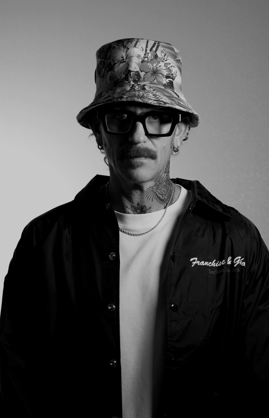 Collin Martin monochrome portrait